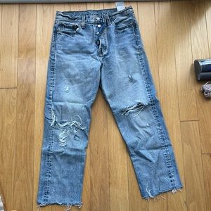Levi’s ripped jeans
